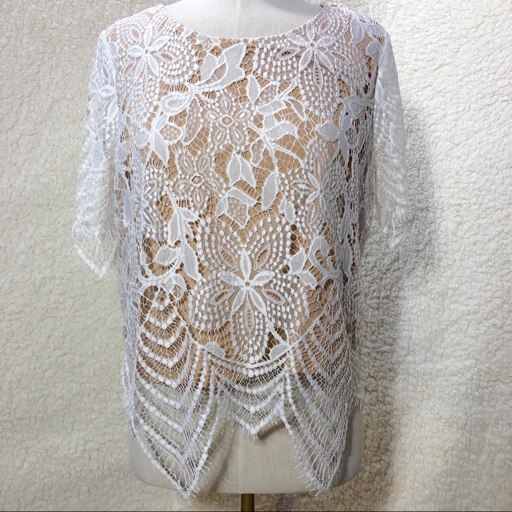 Lace Crop Top NWOT  • Express